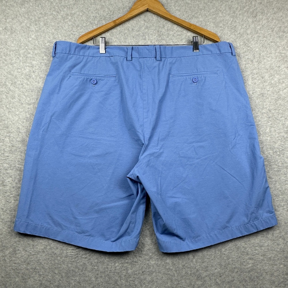 Vineyard Vines On-The-Go Shorts Mens 42 Blue Cotton 9" Inseam - Picture 2 of 7